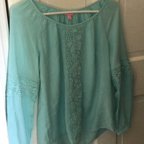 Lilly Pulitzer Tops - Lilly Pulitzer blue top Lilly Pulitzer Tops - Lilly Pulitzer blue top